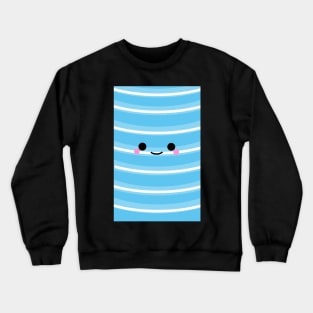 I'm a cute Iphone and I smile [Light Blue] Crewneck Sweatshirt